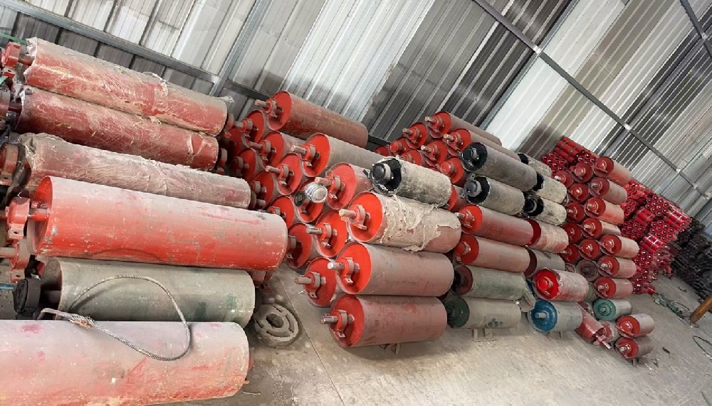 带式输送机滚筒 缓冲托辊温度保护